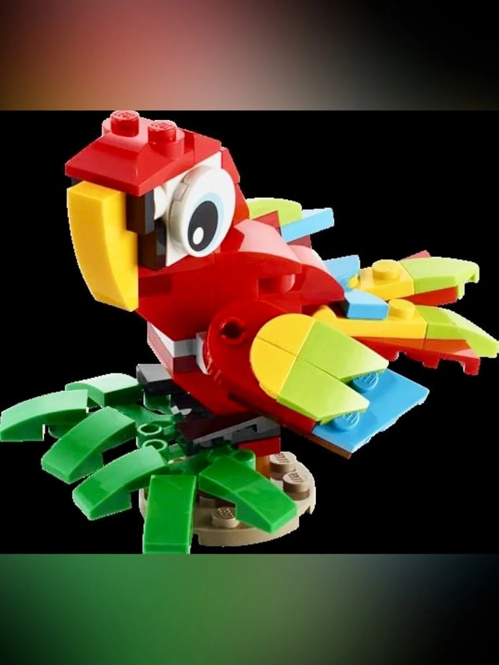 LEGO Creator 3-in-1 Tropical Parrot #30581